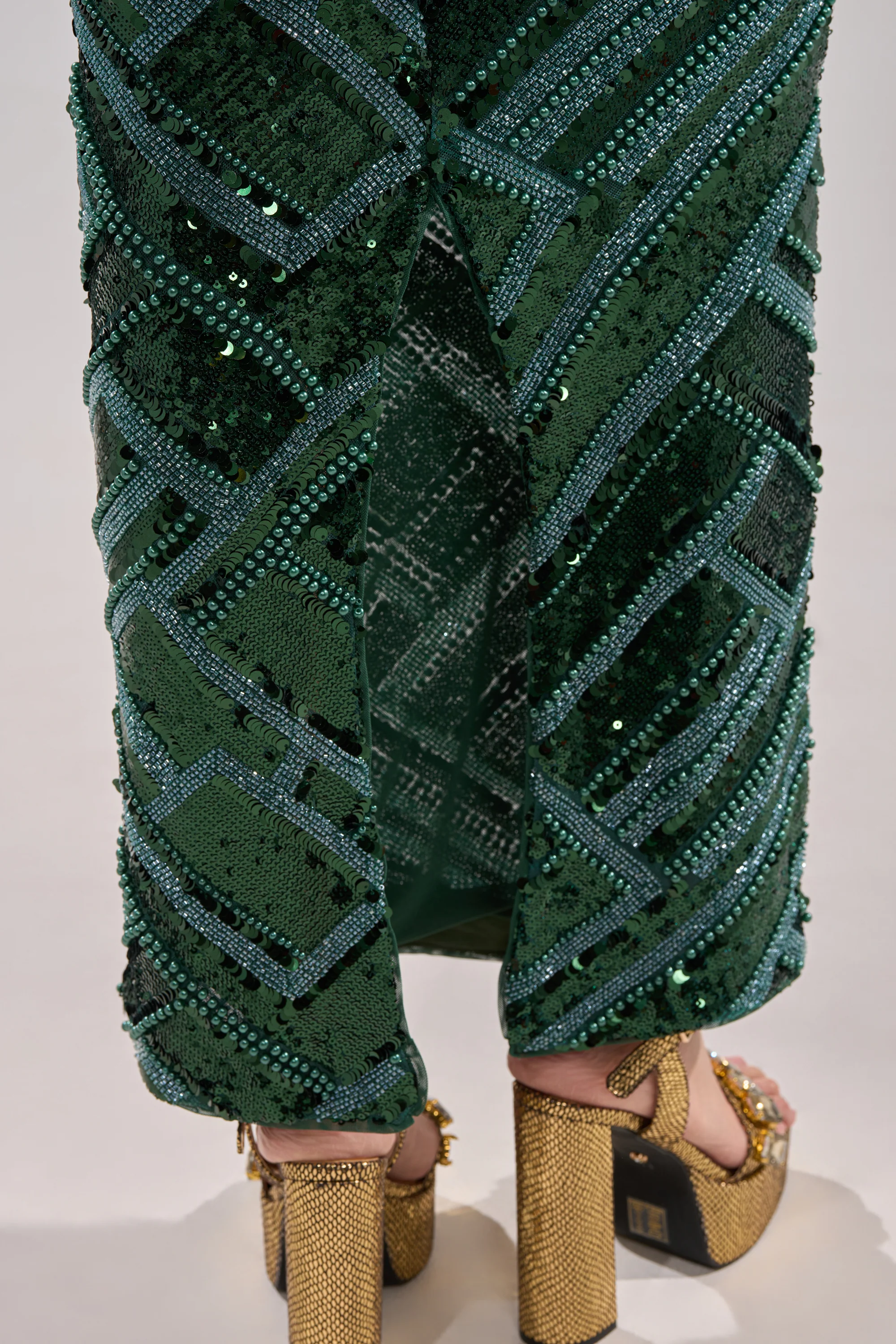 HOTTEST IN THE CLUB SEQUIN MAXI SKIRT - Image 10