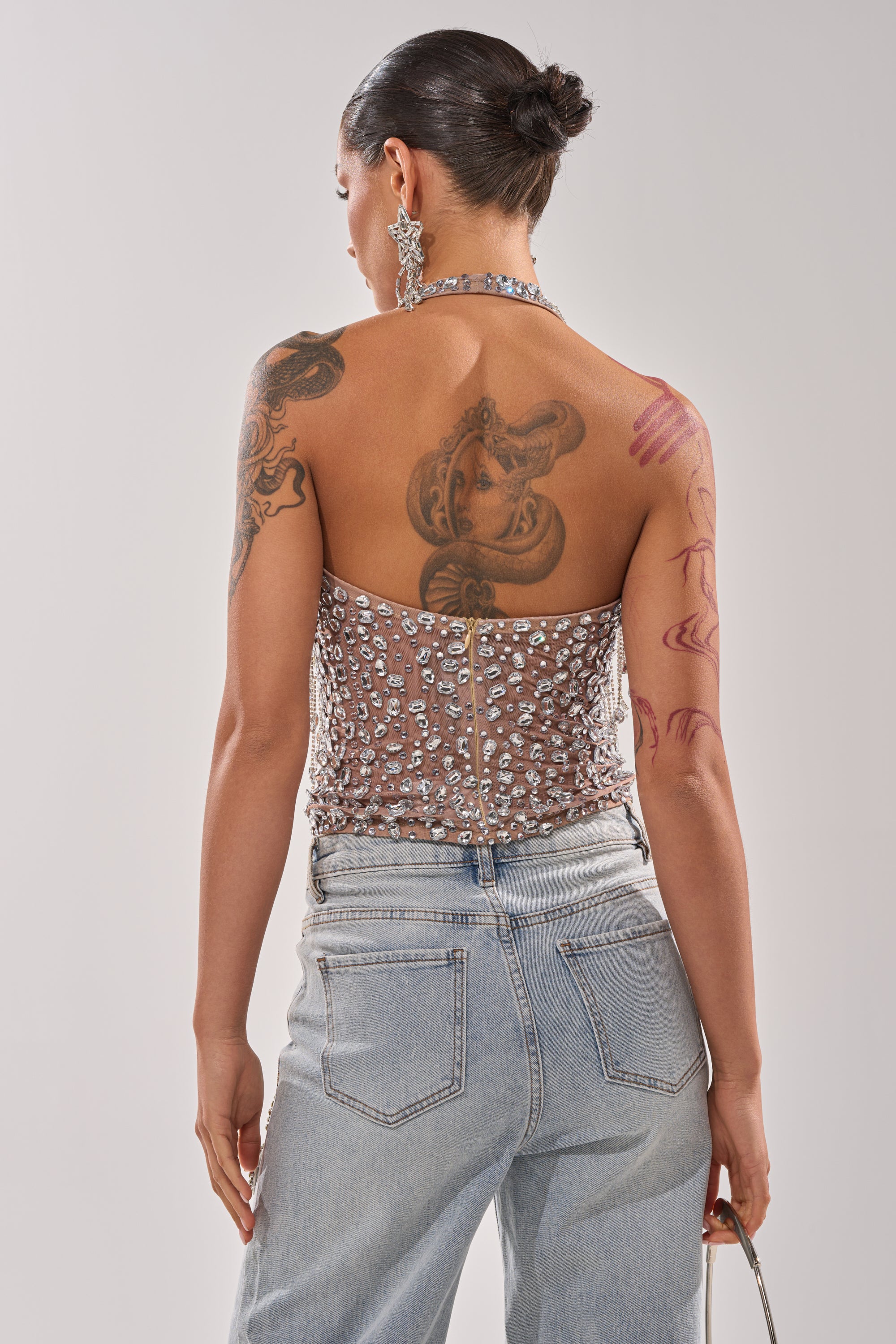 HOTTEST ON THE BLOCK RHINESTONE BLOUSE - Image 5