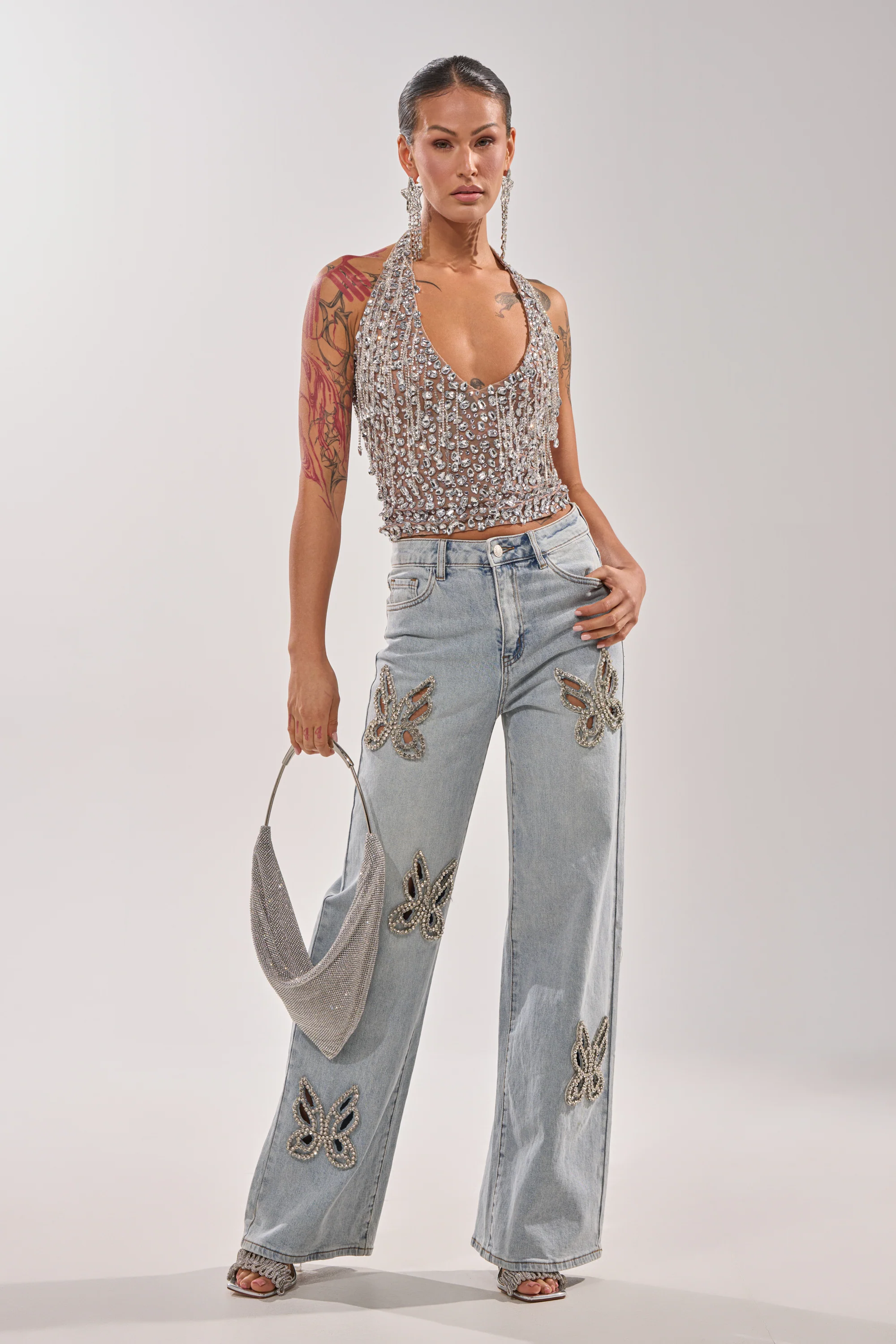HOTTEST ON THE BLOCK RHINESTONE BLOUSE - Image 7