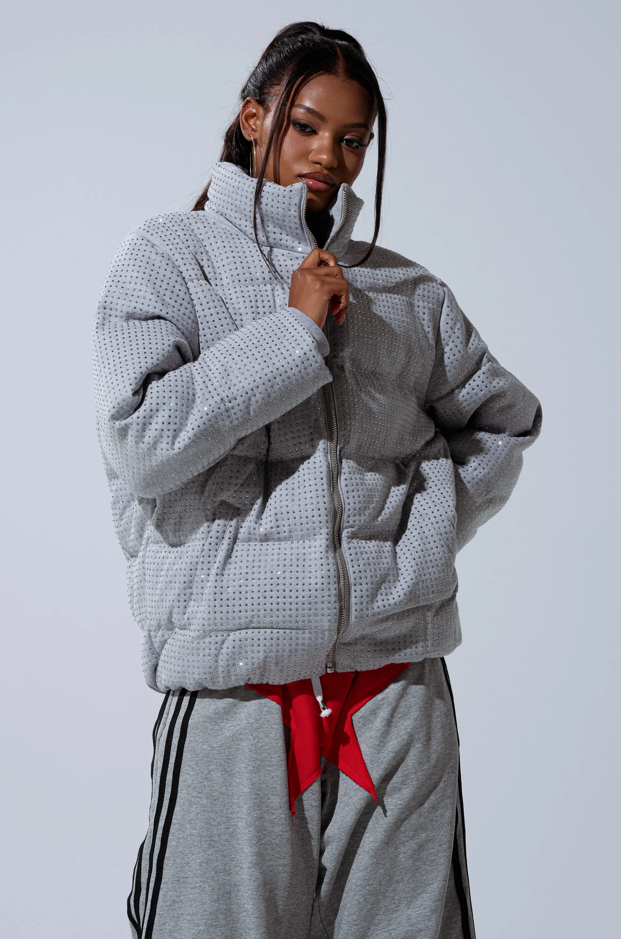 HOUDINI MID RHINESTONE PUFFER - Image 2