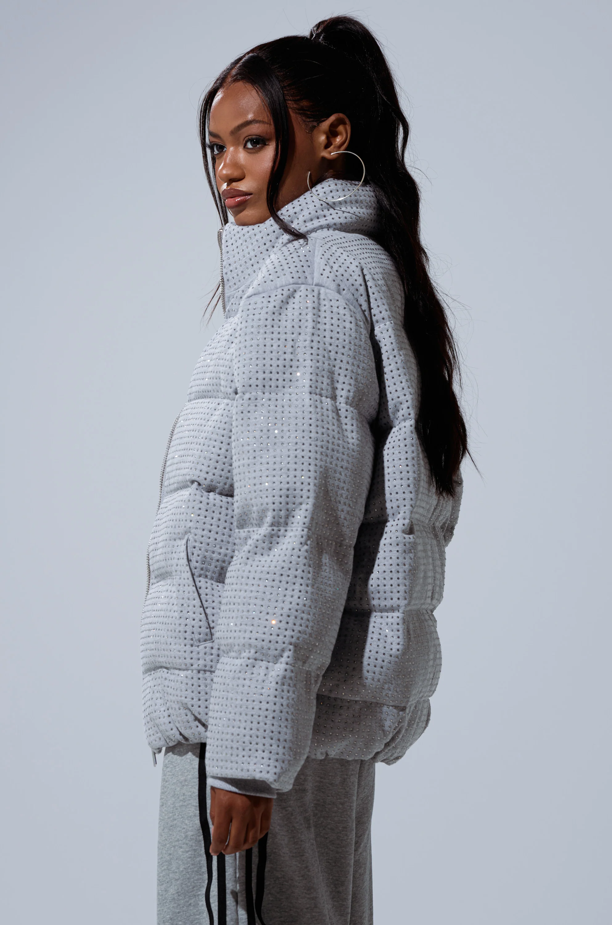 HOUDINI MID RHINESTONE PUFFER - Image 4