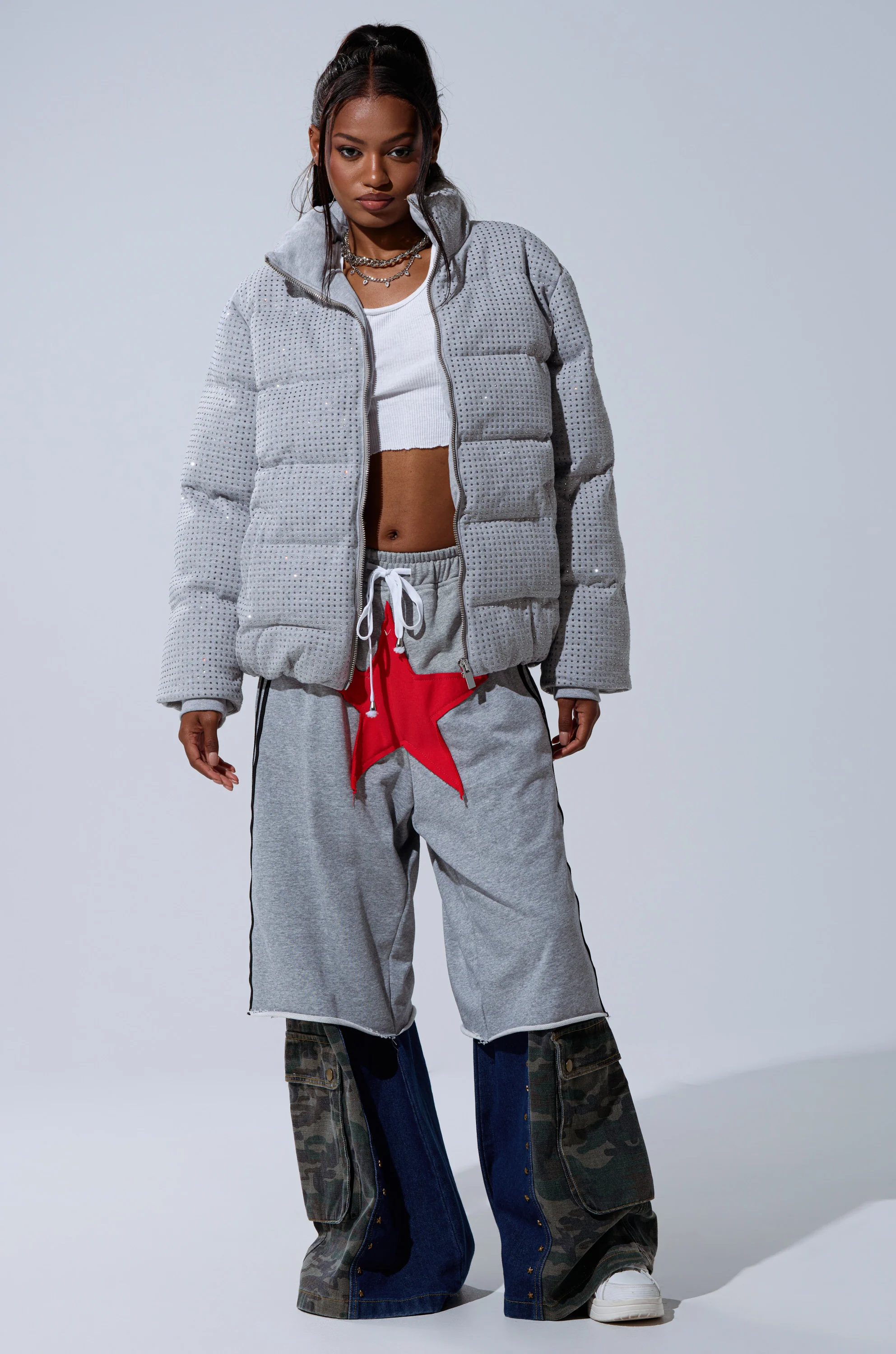 HOUDINI MID RHINESTONE PUFFER - Image 7