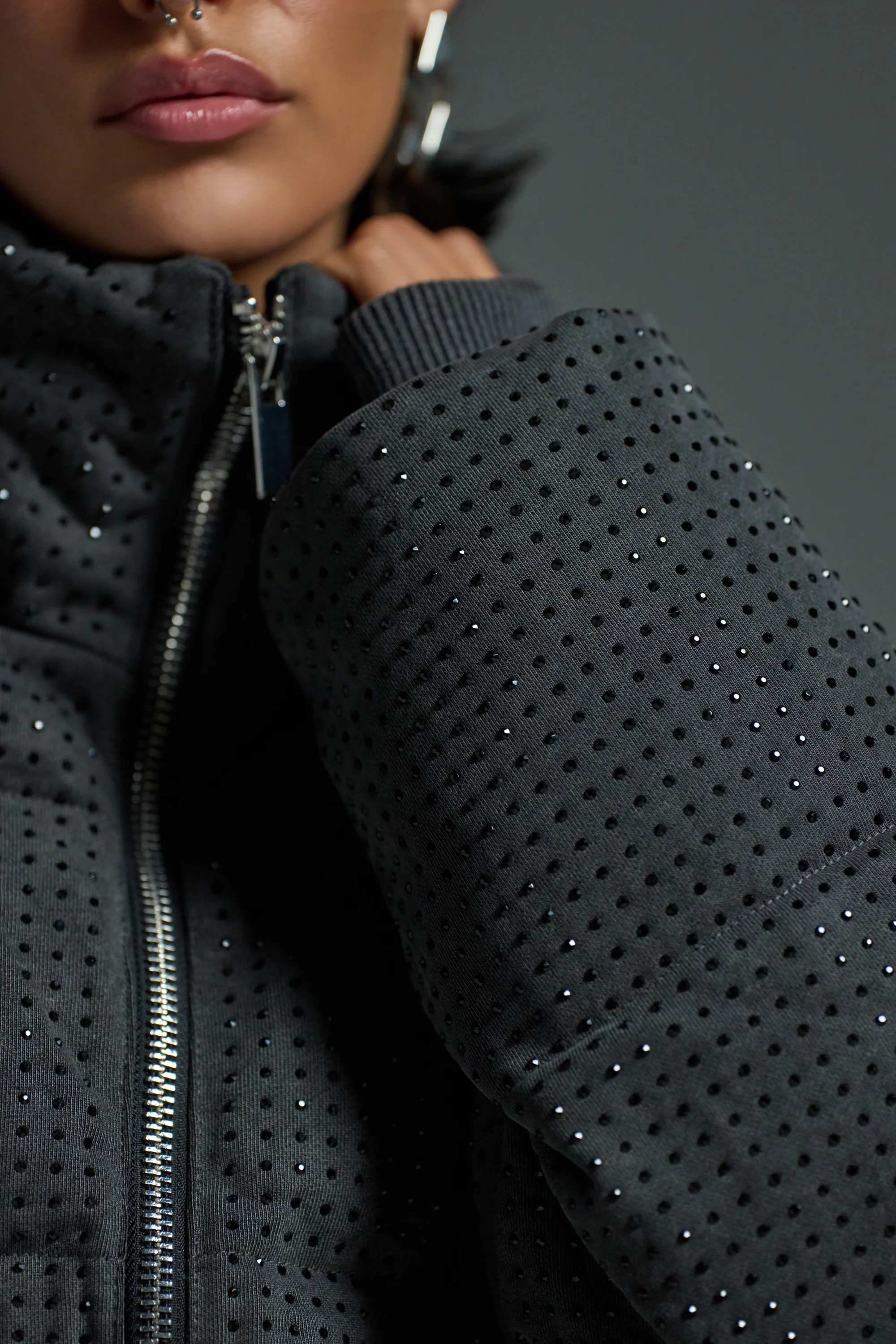 HOUDINI RHINESTONE PUFFER - Image 9