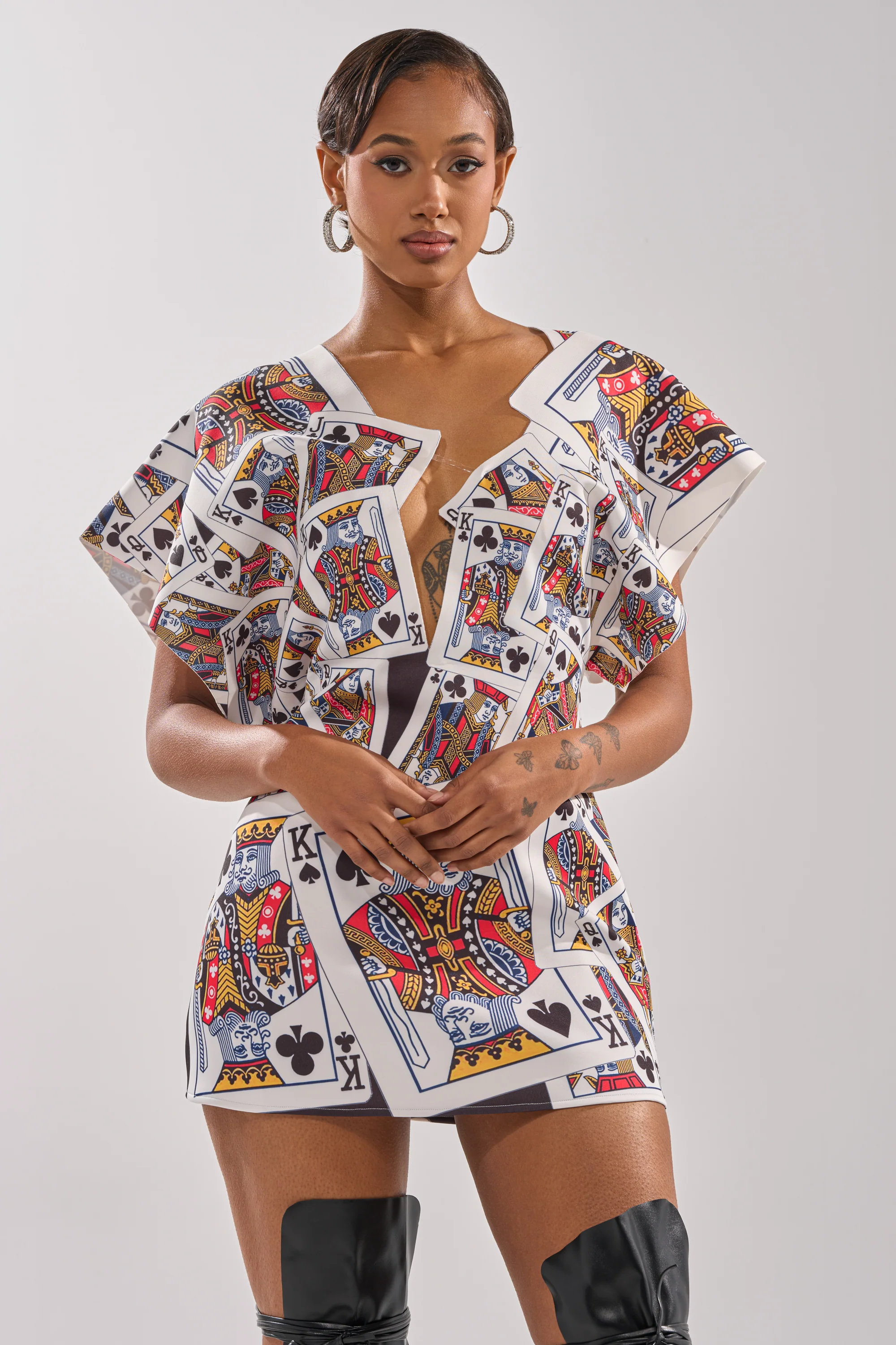 HOUSE OF CARDS MINI DRESS - Image 2