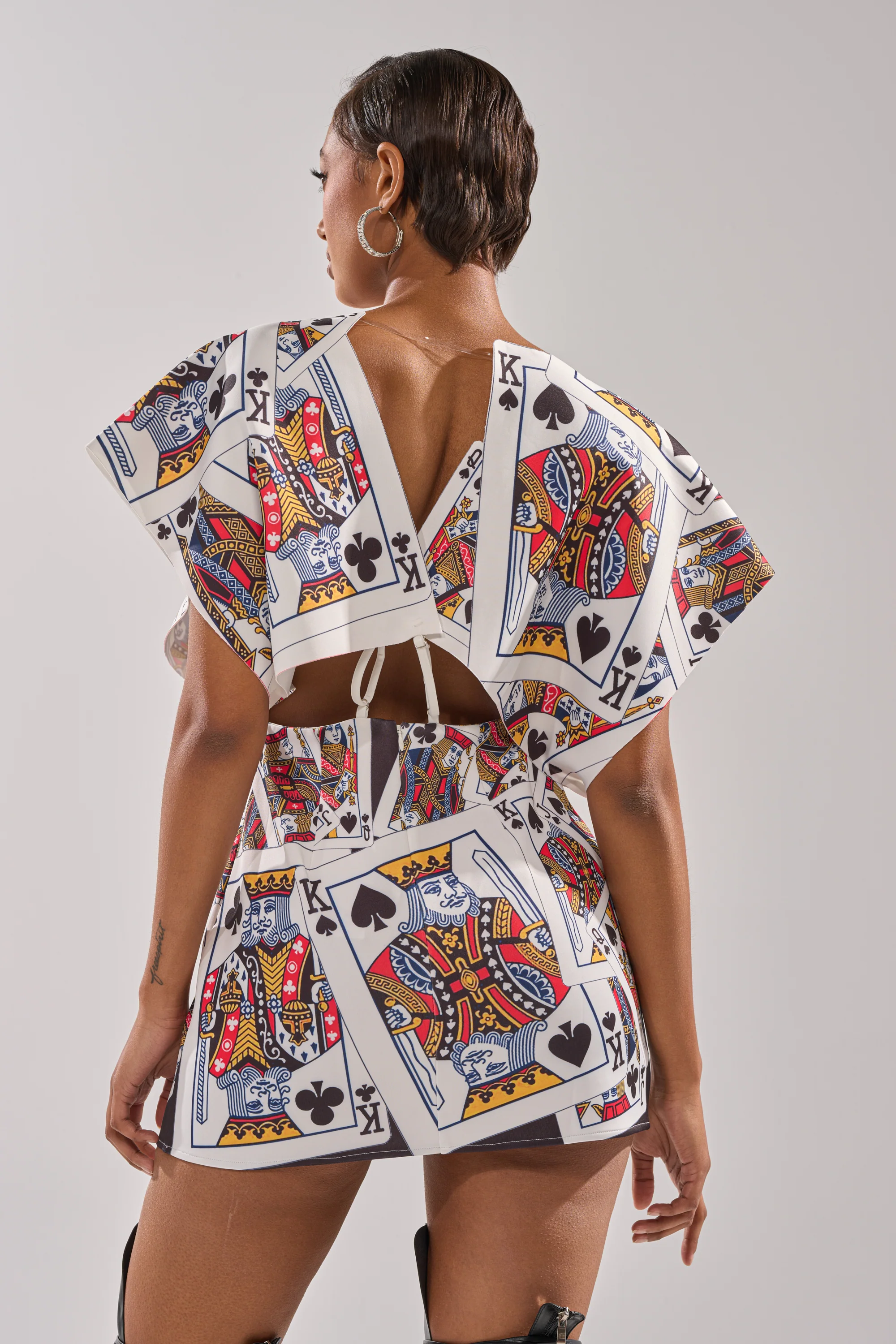 HOUSE OF CARDS MINI DRESS - Image 4