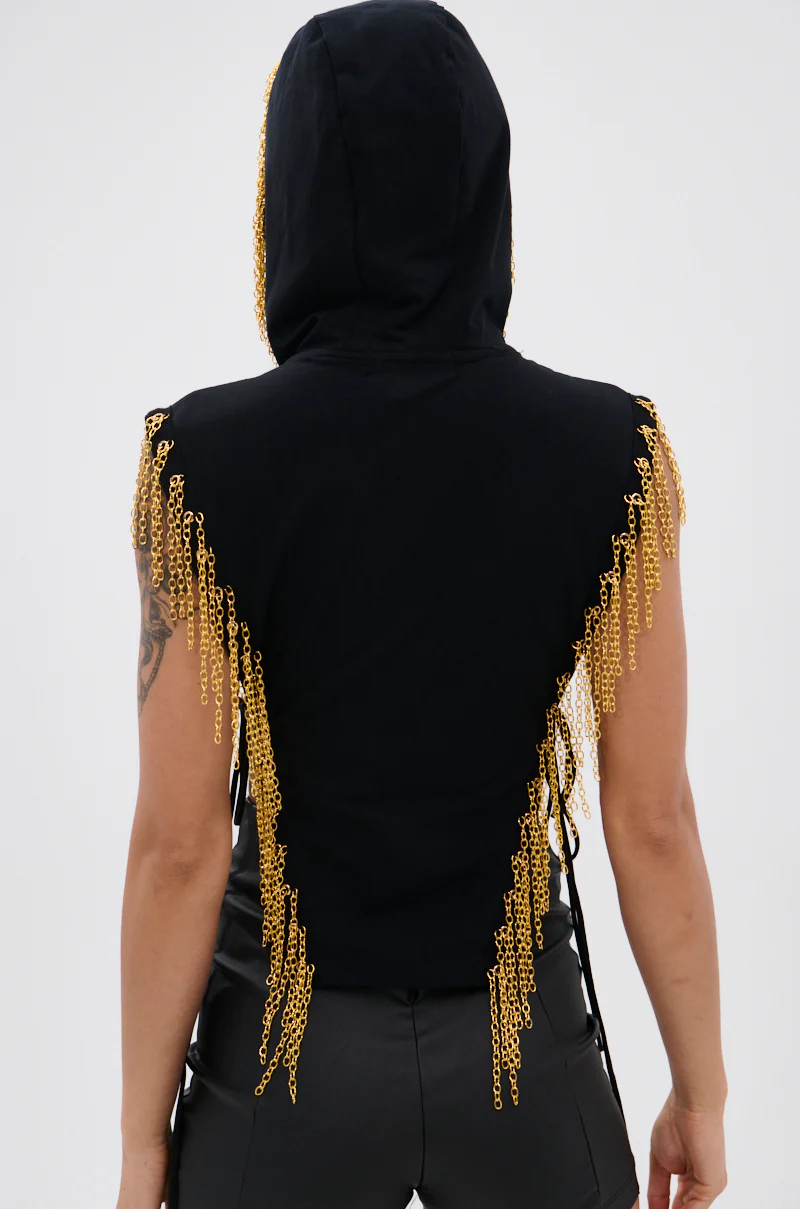 HOW DEEP IS YOUR LOVE HOODED TOP - Image 3