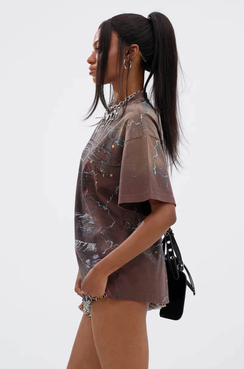 HUMANITY OVERSIZED GRAPHIC TEE - Image 4