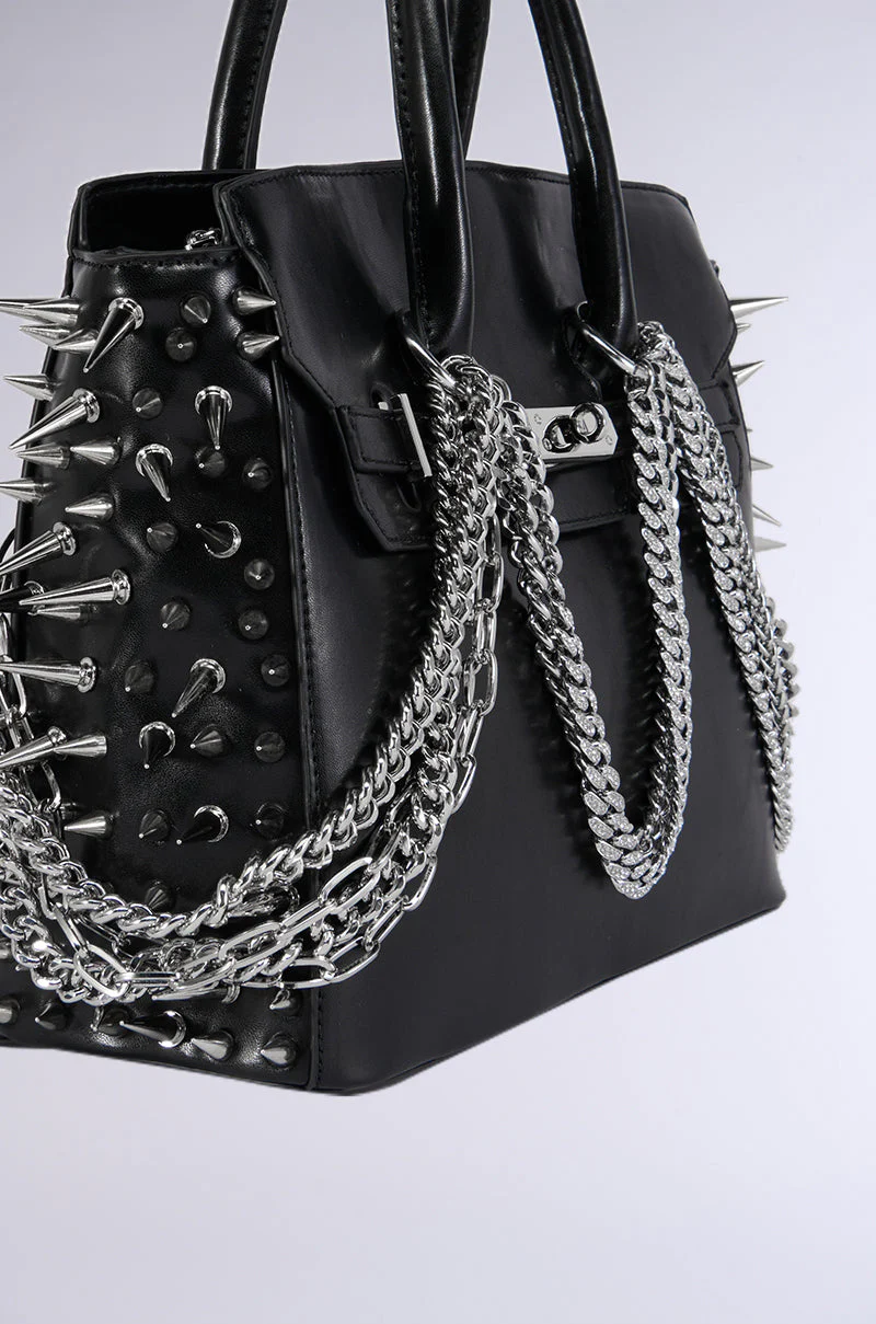 I BITE BACK EMBELLISHED TOTE - Image 7
