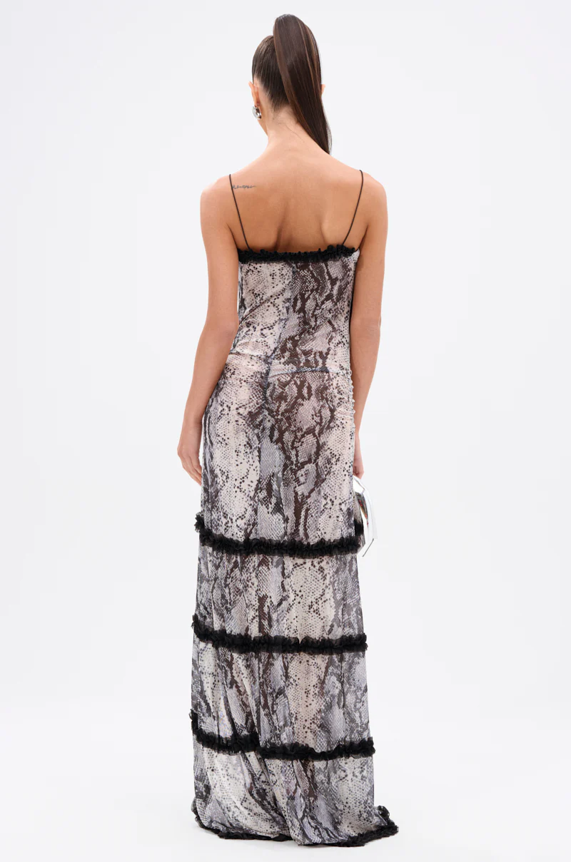I BITE BACK PRINTED MAXI DRESS - Image 10