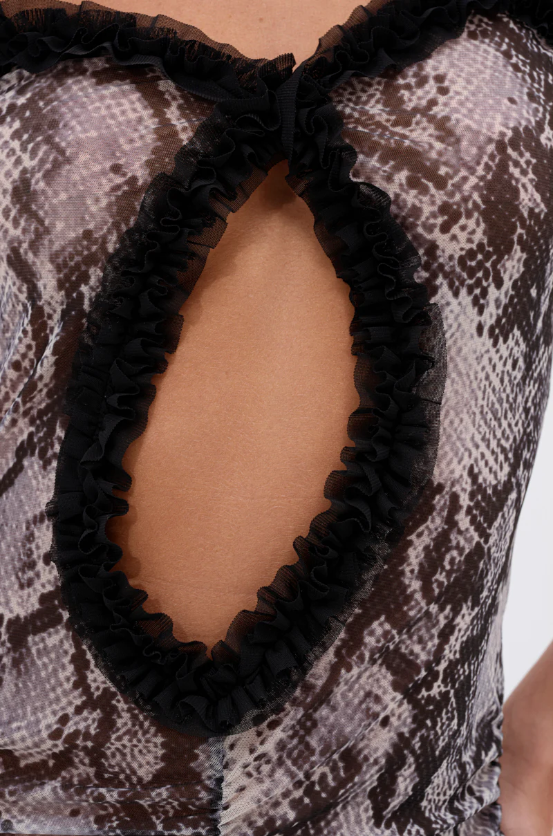 I BITE BACK PRINTED MAXI DRESS - Image 11