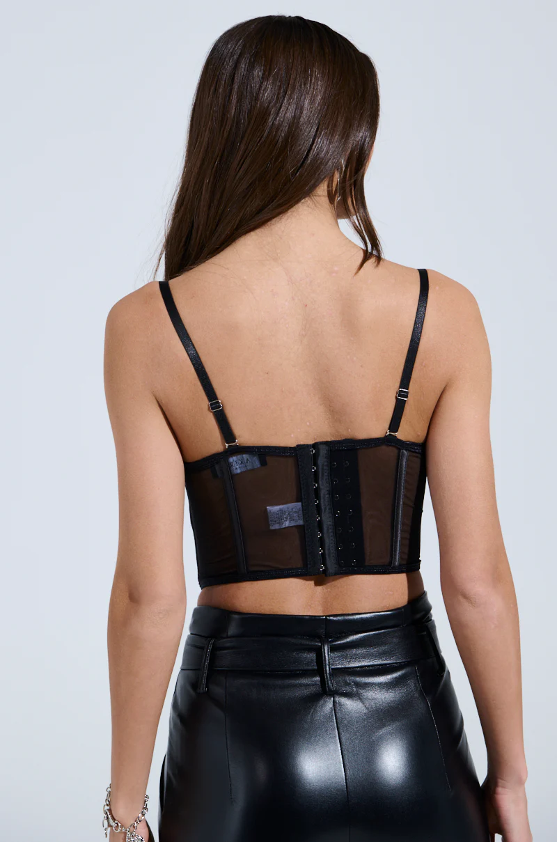I DONT WANT TO WAIT BLACK CORSET - Image 5