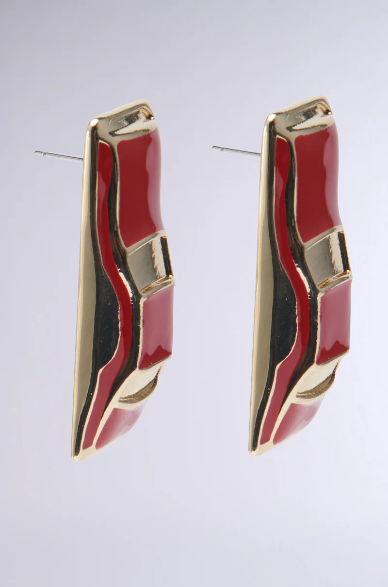 I DRIVE FAST STUD EARRINGS - Image 3