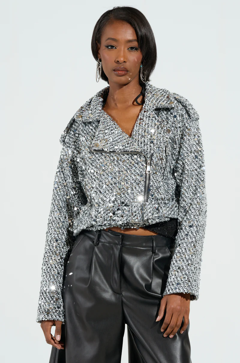 I KNOW BETTER TWEED MOTO - Image 4