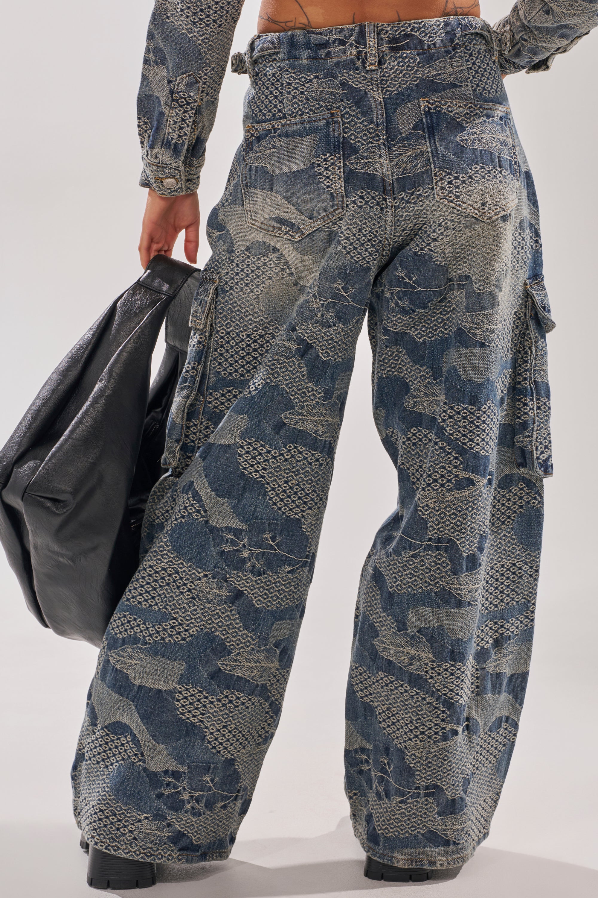 I THINK YOU WANNA KNOW DENIM CARGO PANT - Image 8