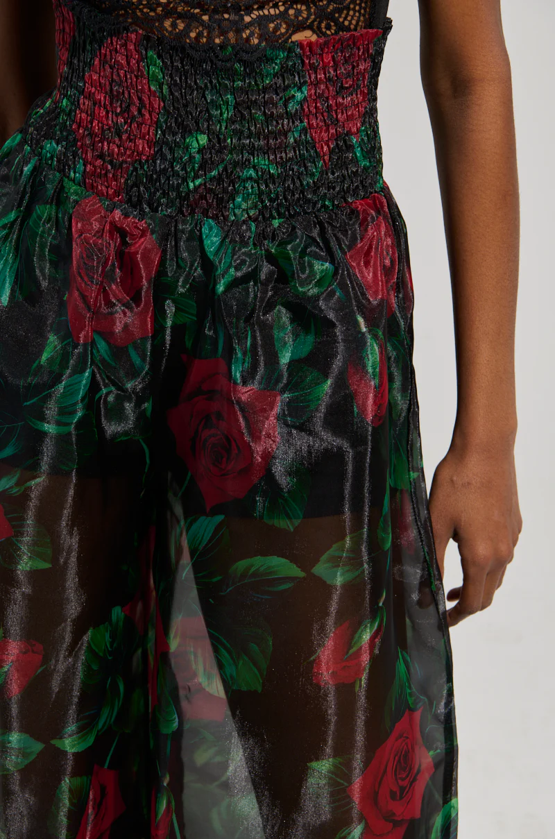 I WISH YOU ROSES PALAZZO PANT - Image 7