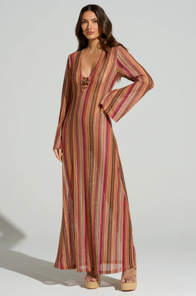 IBIZA DREAMIN CROCHET MAXI DRESS