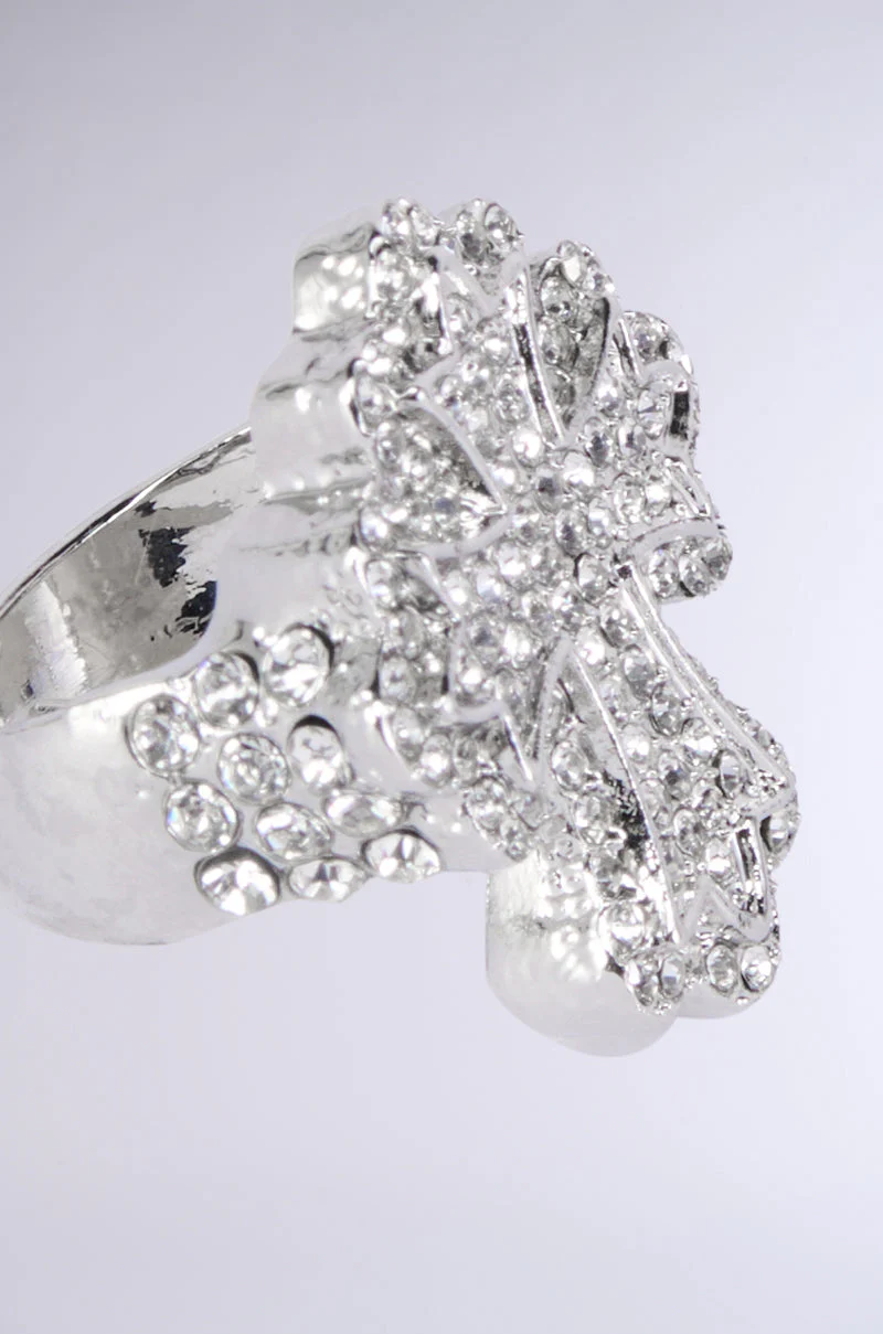 ICE ME OUT CROSS RING - Image 5