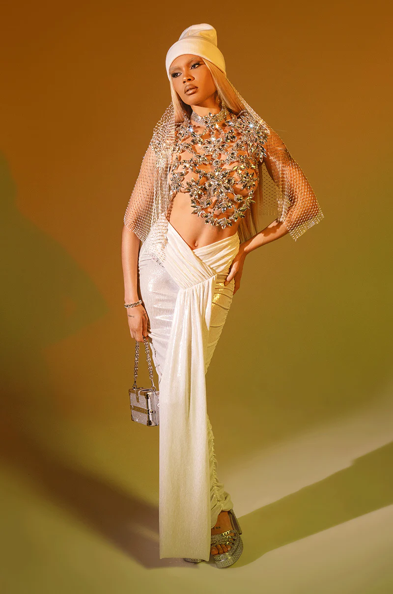 ICE QUEEN RHINESTONE TOP - Image 3