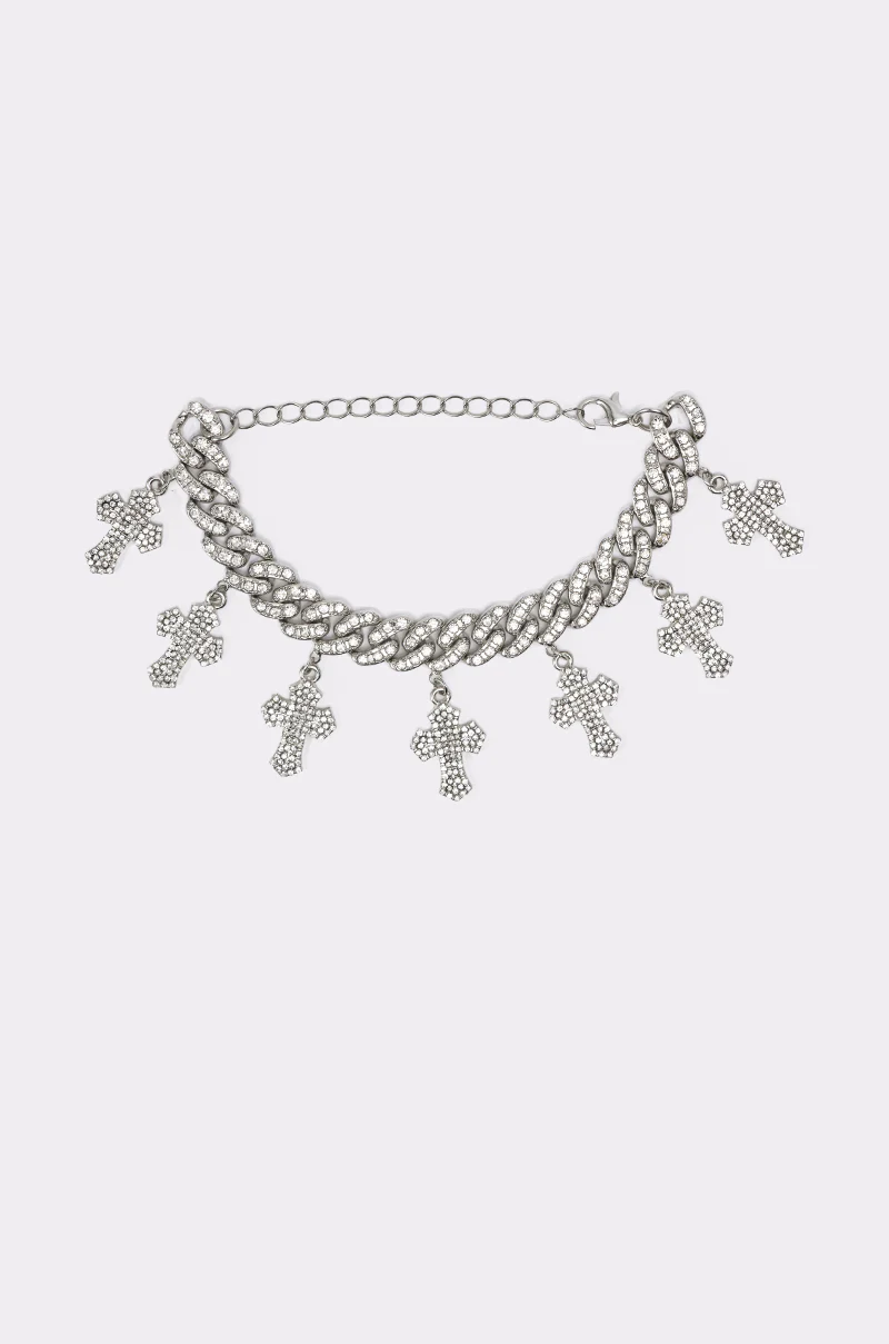 ICED OUT CHARM BRACELET - Image 3