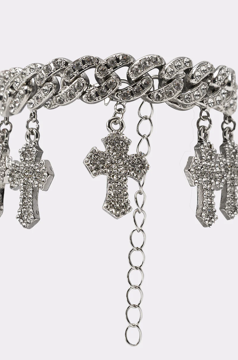 ICED OUT CHARM BRACELET - Image 4