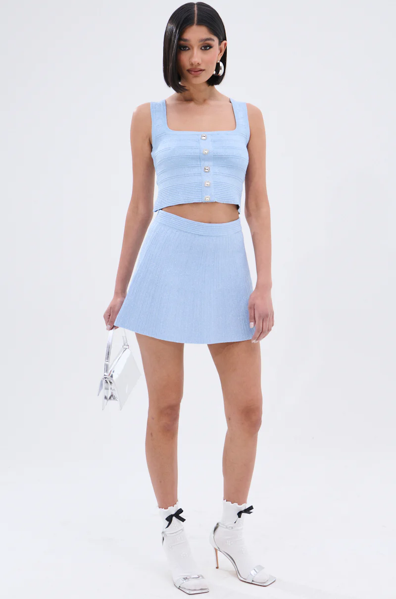 ICY BLUE SPARKLE TANK - Image 5