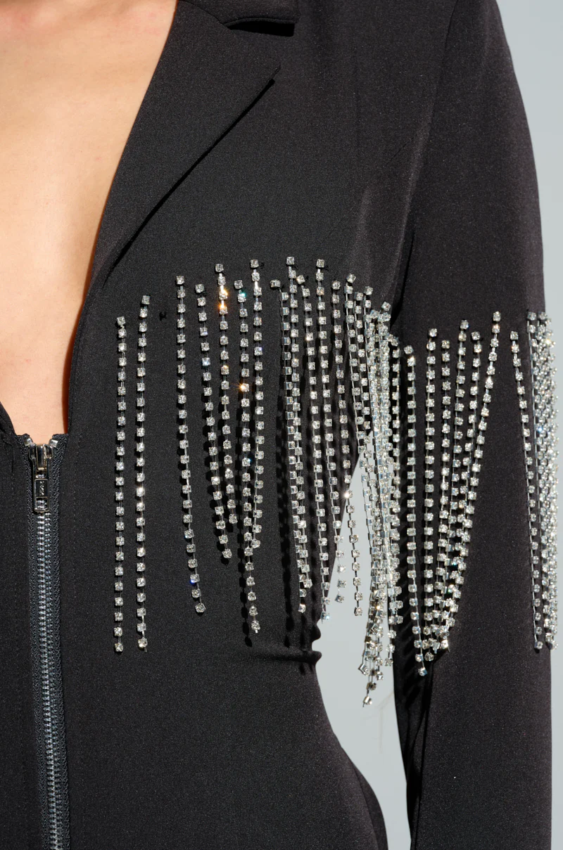 ICY BABY EMBELLISHED BLAZER DRESS - Image 5