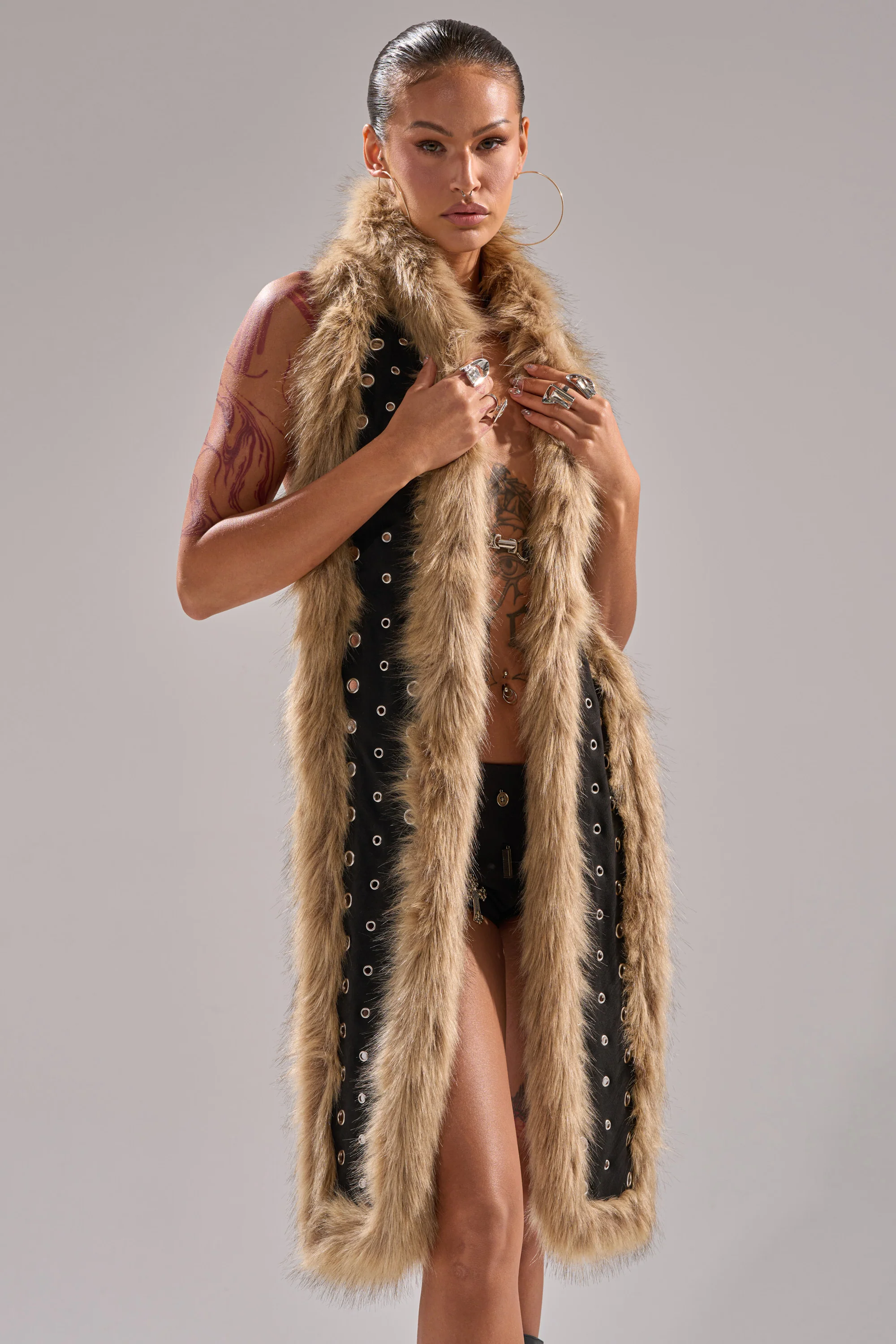 ICY HOT FUR BRALETTE - Image 2