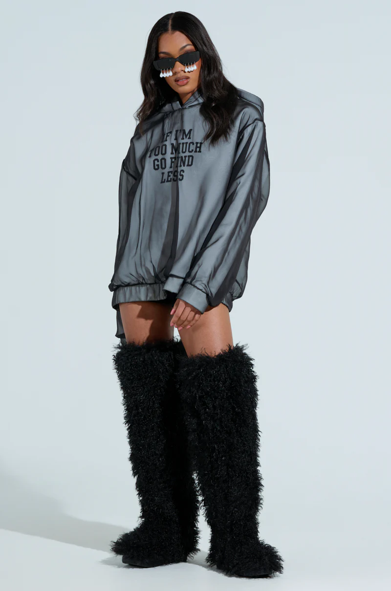 IF IM TOO MUCH SWEATSHIRT - Image 6