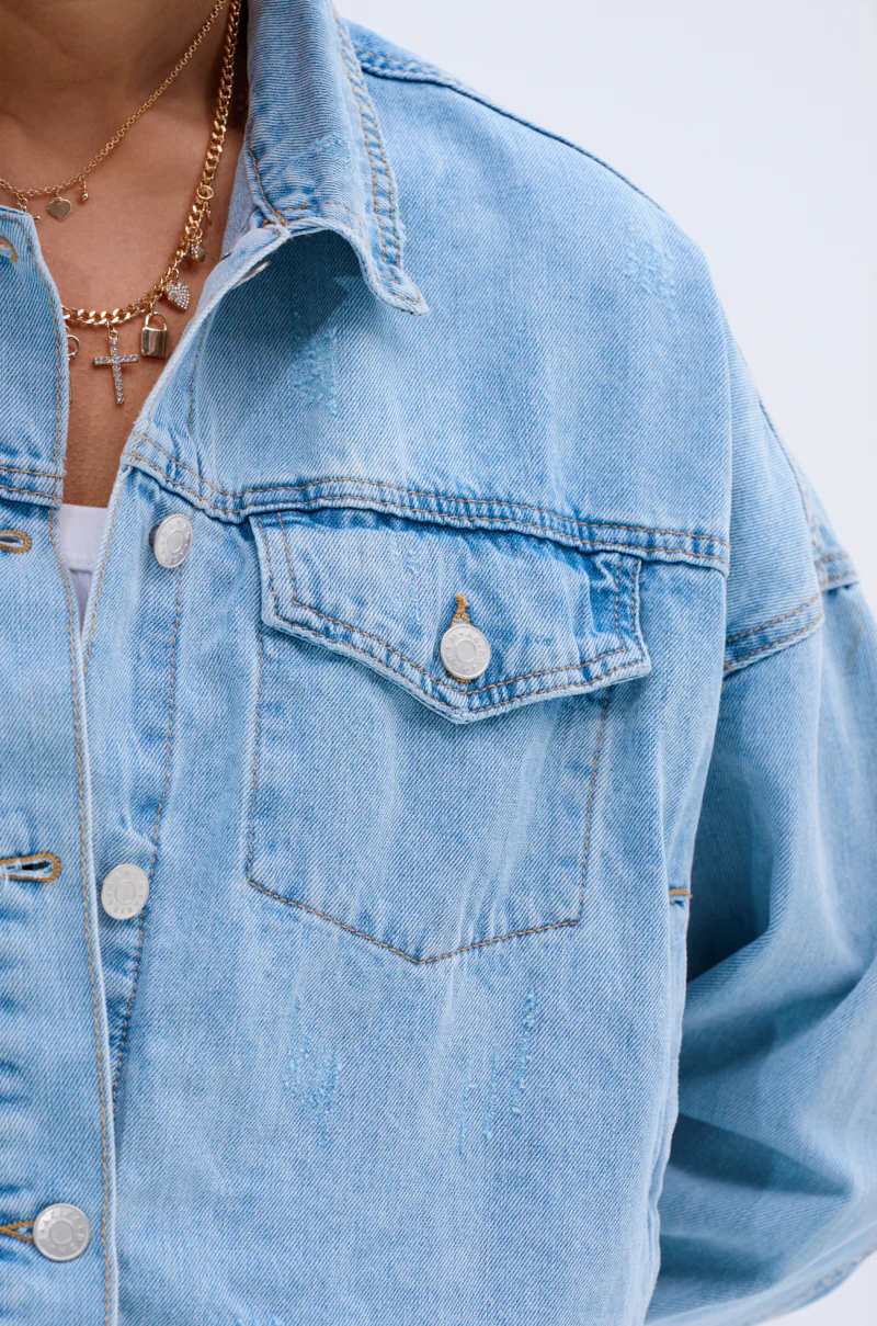 IGGY ADJUSTABLE DENIM JACKET - Image 11