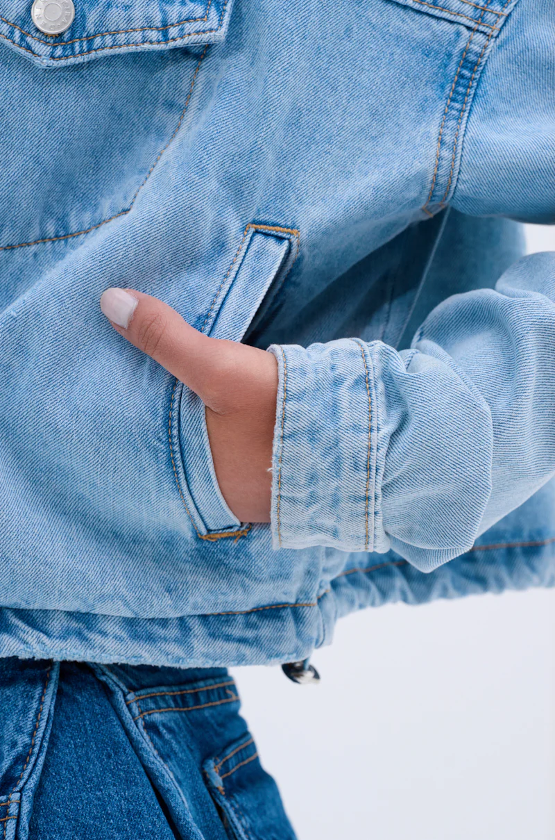 IGGY ADJUSTABLE DENIM JACKET - Image 12