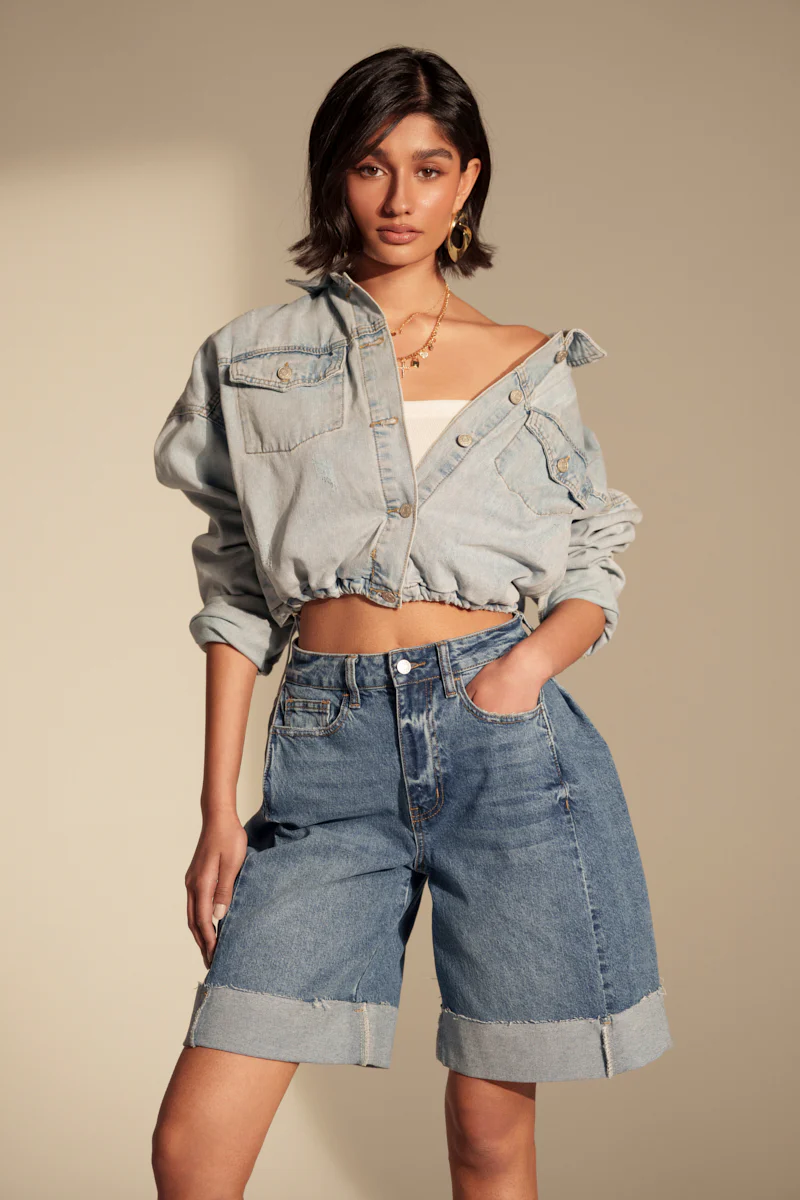 IGGY ADJUSTABLE DENIM JACKET - Image 2