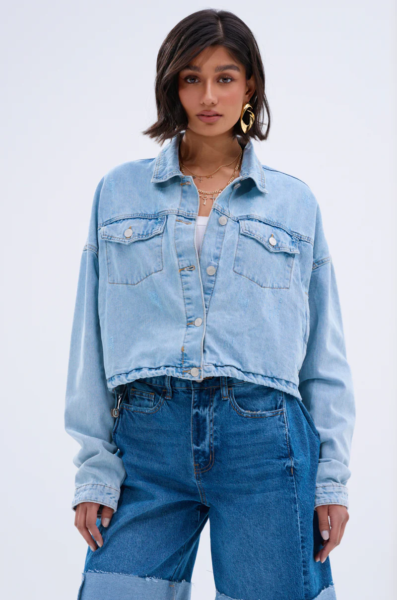 IGGY ADJUSTABLE DENIM JACKET - Image 4
