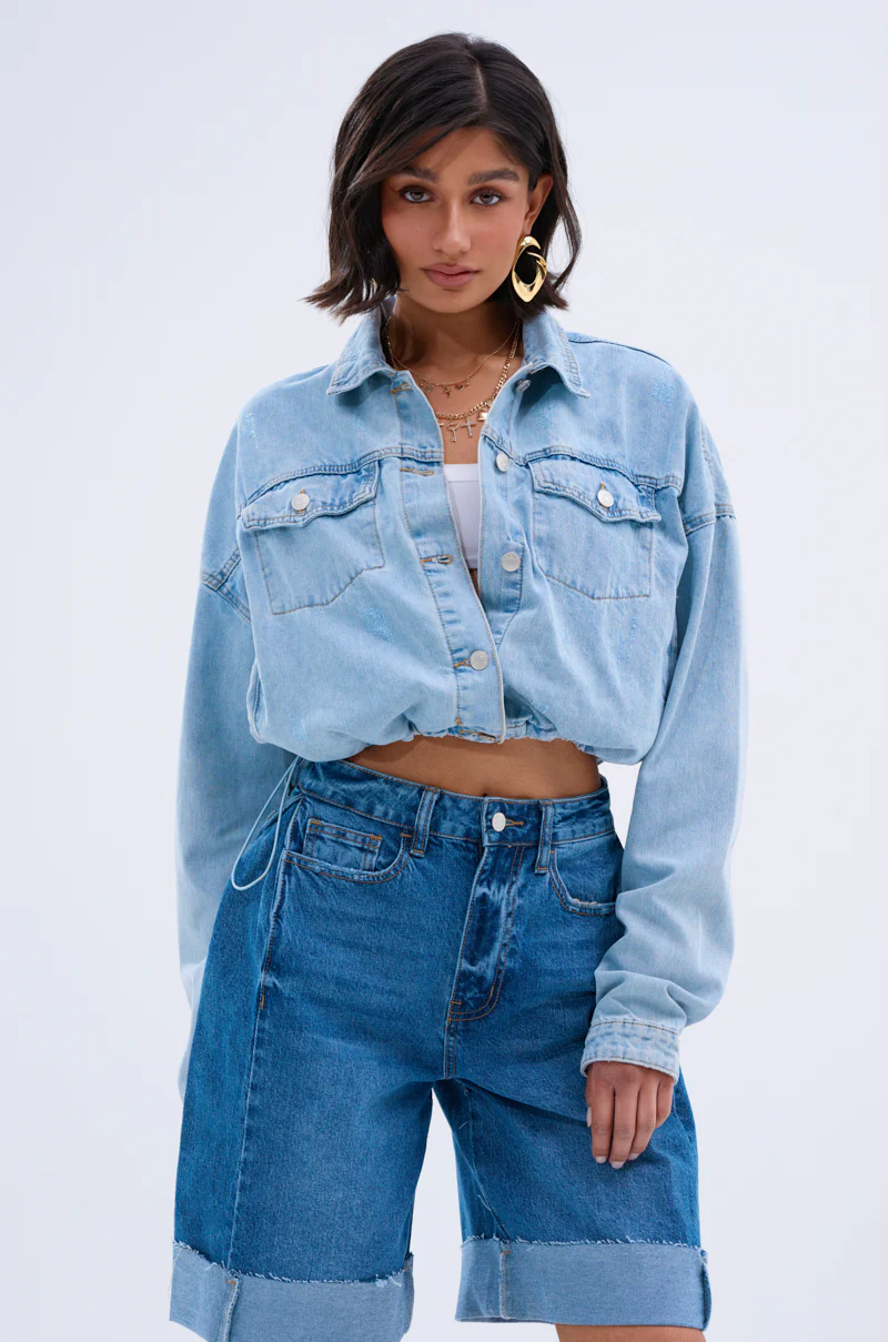 IGGY ADJUSTABLE DENIM JACKET - Image 6
