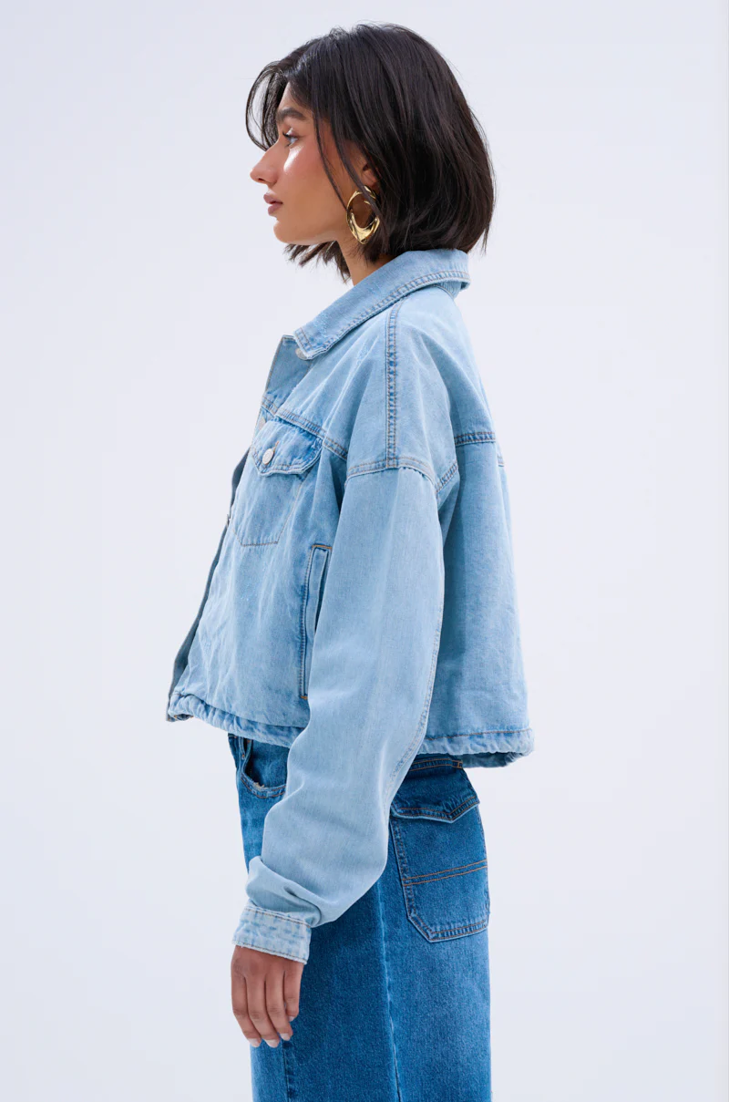 IGGY ADJUSTABLE DENIM JACKET - Image 7