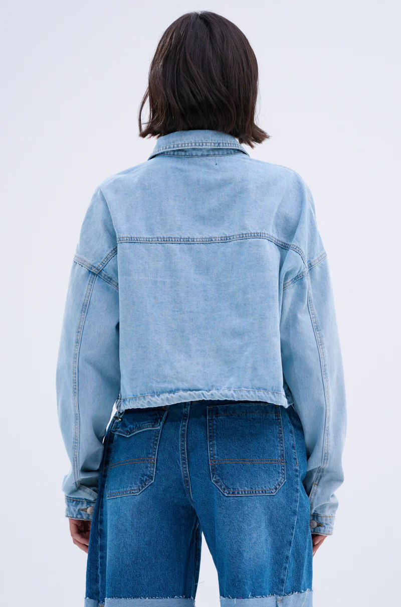 IGGY ADJUSTABLE DENIM JACKET - Image 8