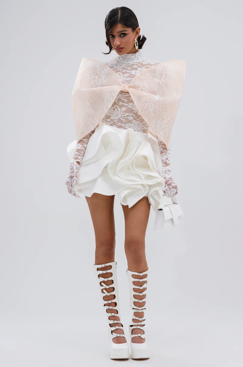 I'M A STAR LACE BOW TOP - Image 8