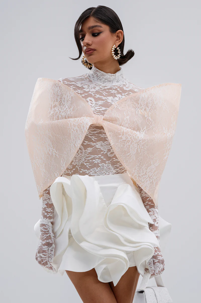 I'M A STAR LACE GLOVE BODYSUIT - Image 2
