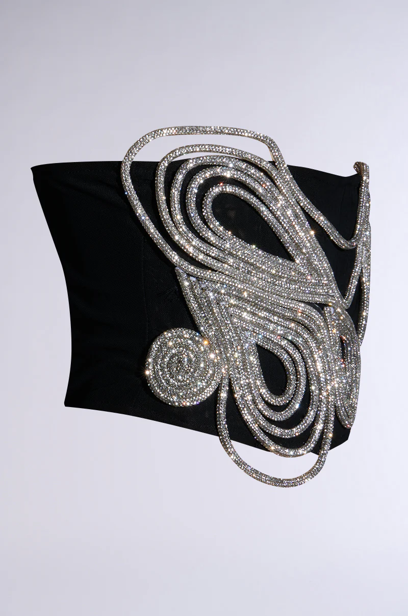IM A WONDER RHINESTONE STRETCH BELT - Image 4