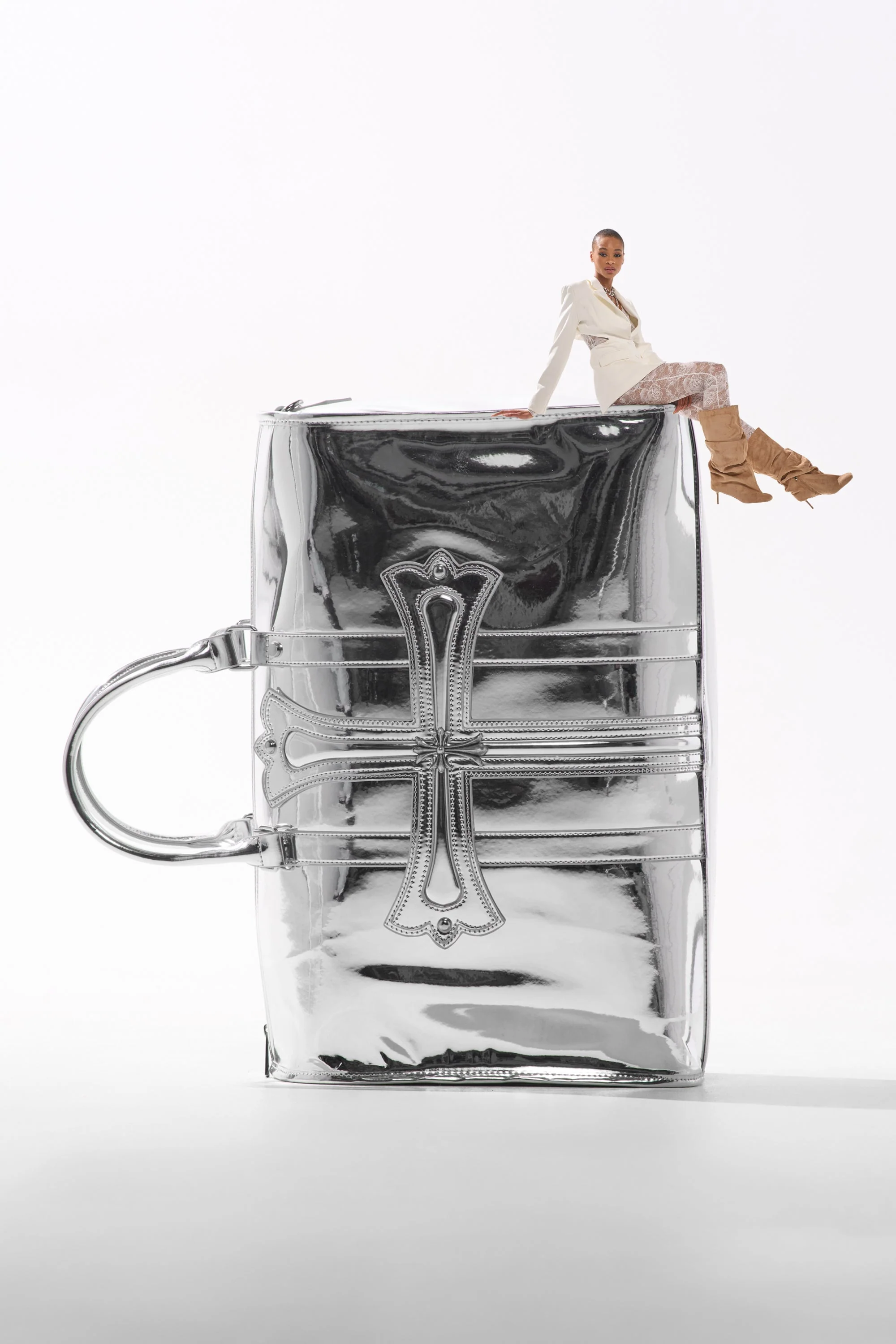 IM CHROME DUFFEL