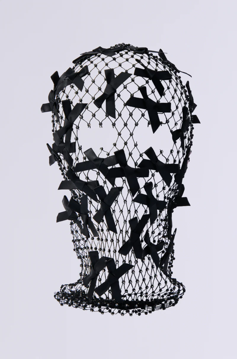 IM JUST A GURL BOW BALACLAVA - Image 4