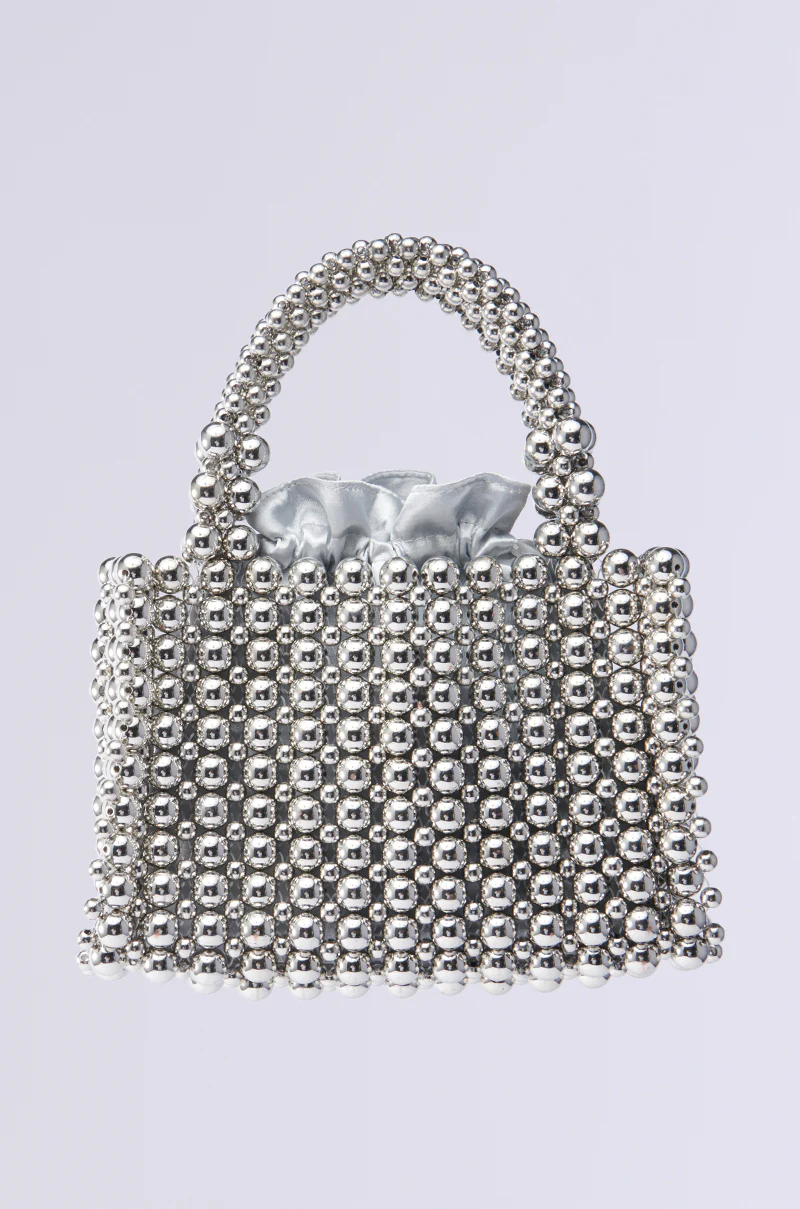 IM SO IT GIRL BEADED PURSE
