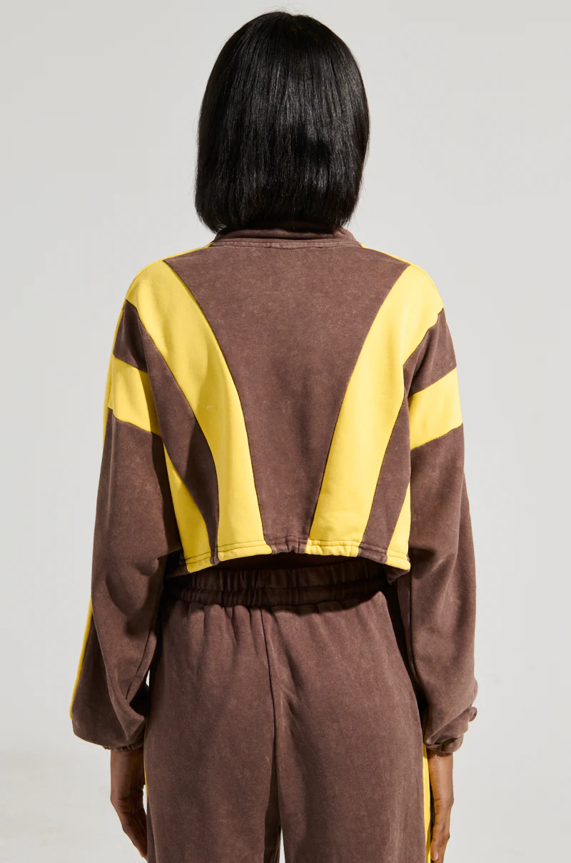IN ANOTHER LIFE CROP SWEATSHIRT - Image 5