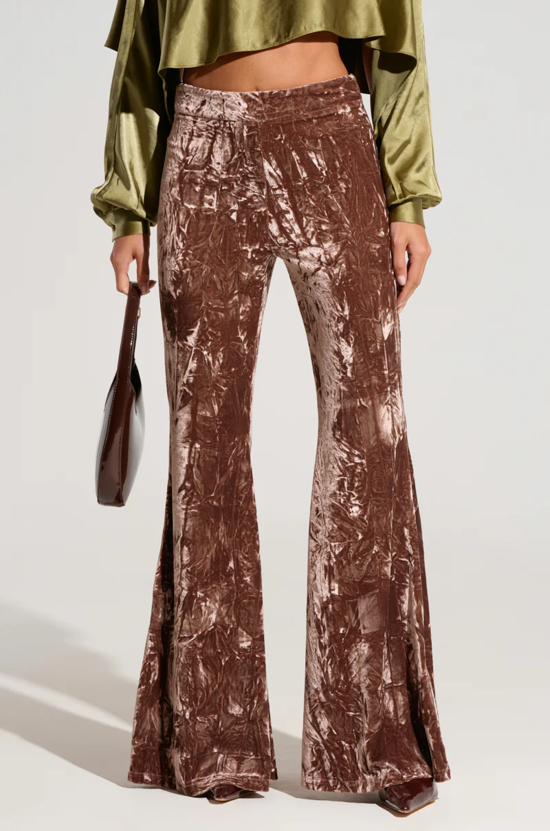 IN ANOTHER LIFE RUCHED VELVET LEGGING - Image 3