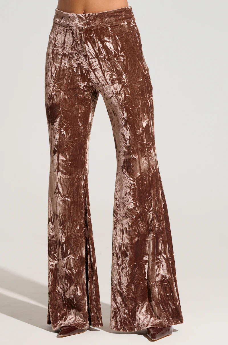 IN ANOTHER LIFE RUCHED VELVET LEGGING - Image 4