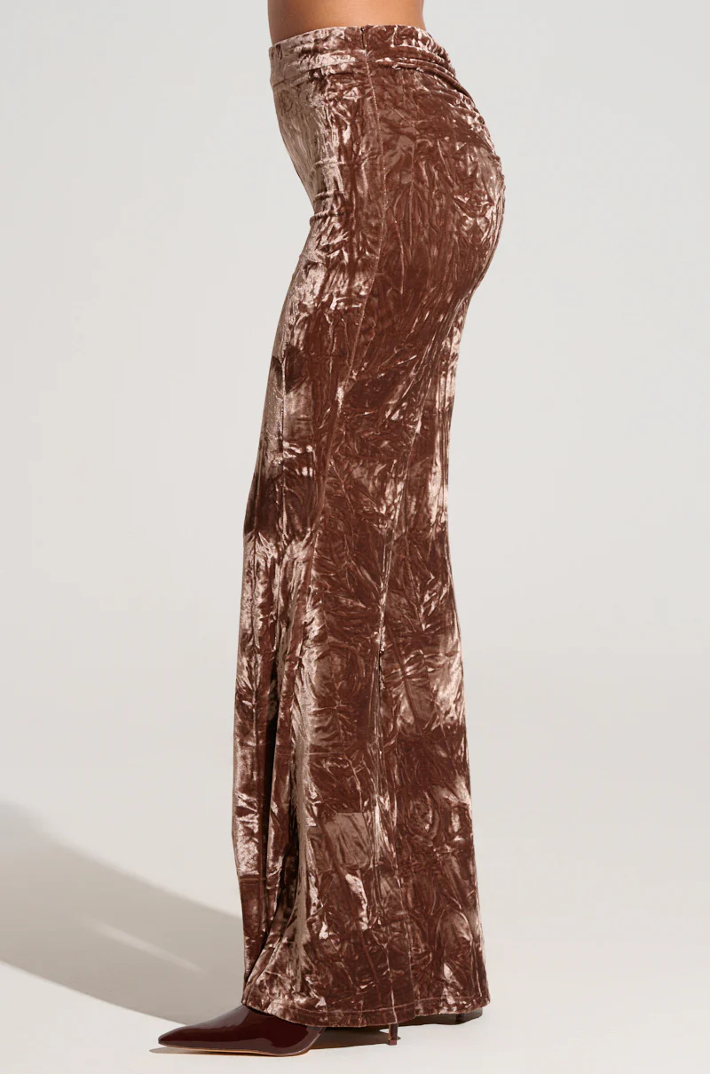 IN ANOTHER LIFE RUCHED VELVET LEGGING - Image 5