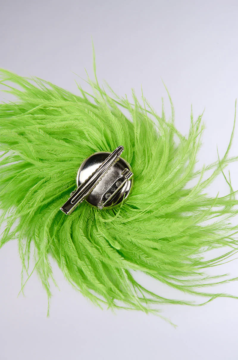 IN BLOOM FEATHER BROOCH - Image 3
