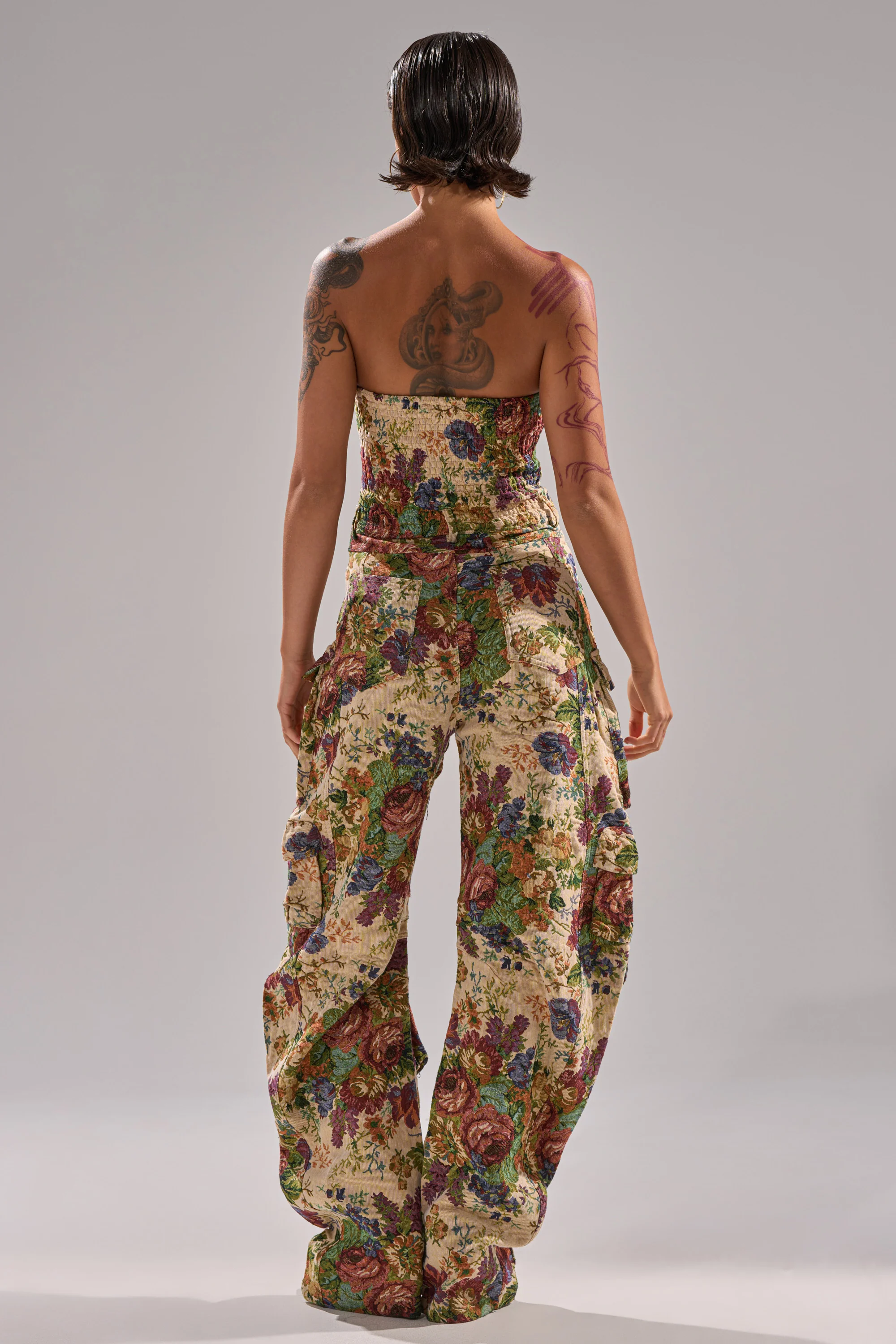 IN HER ELEMENT FLORAL WOVEN JUMPSUIT - Image 6