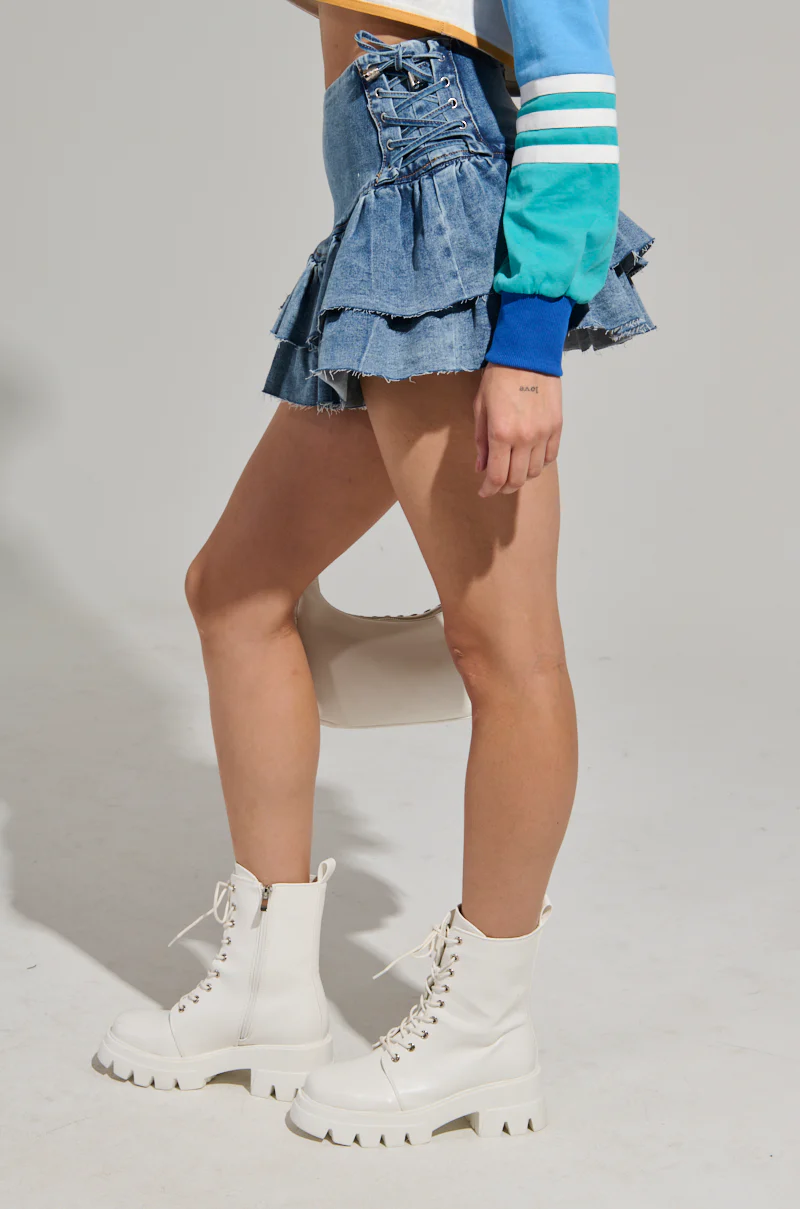 IN LOVE WITH YOU MINI SKIRT - Image 4
