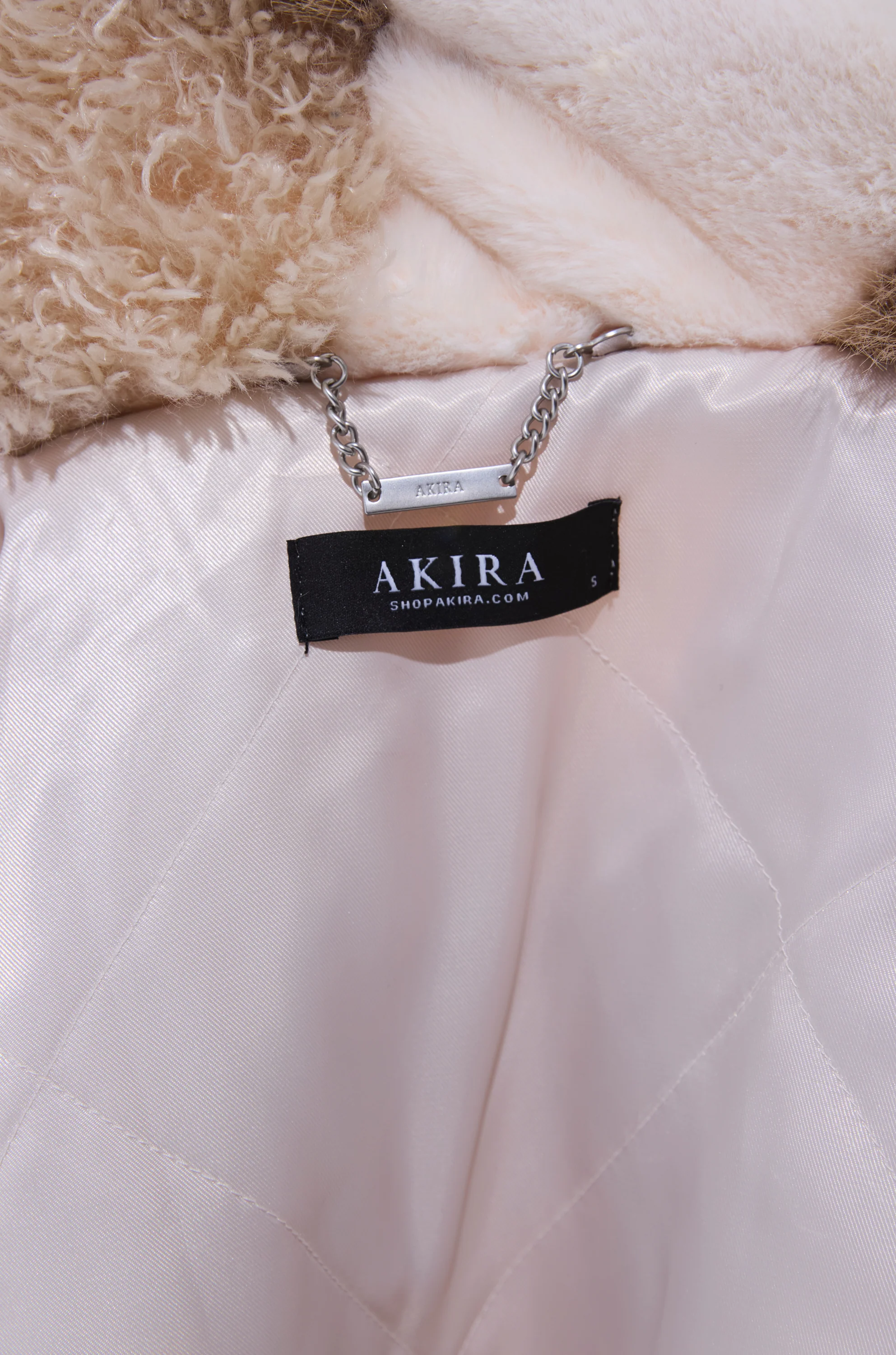 IN MY FEELS PATCHWORK FAUX FUR COAT - Image 11