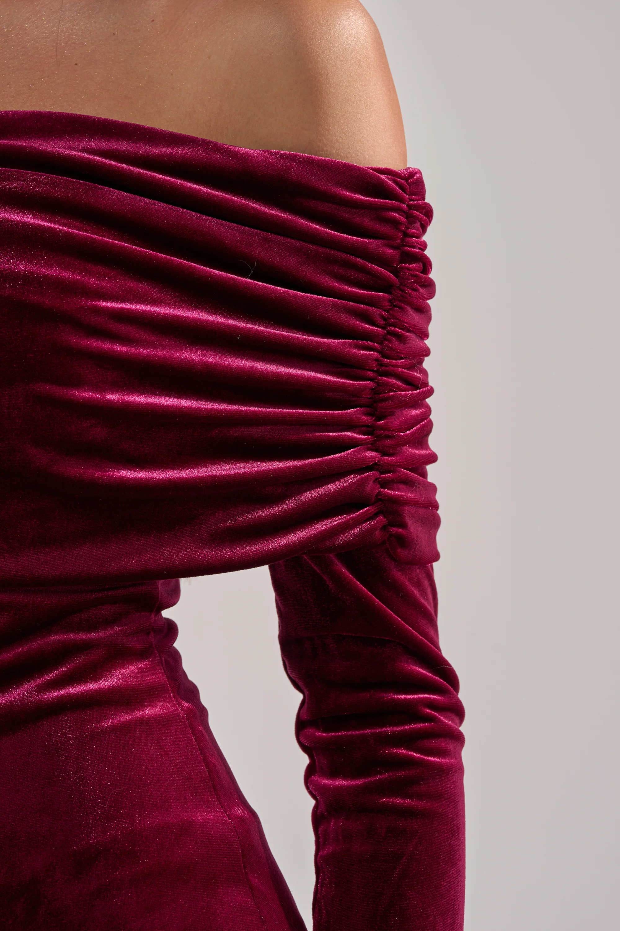 IN THE AIR VELVET MAXI DRESS - Image 6